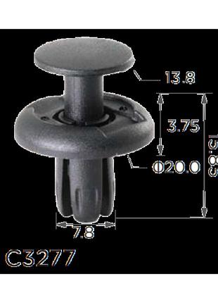 Кліпси c3277 обшивки bmw (07147401727, 11389) (100шт)