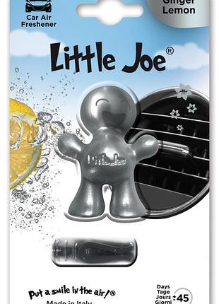 Освежитель на обдув "маленький джо" имбирь-лимон (ginger lemon silver) "little joe" ef1717