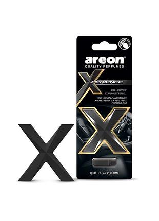 Освежитель полимер на обдув - "areon" - xperience - black crystal (черный кристалл) (24шт/144ящ)