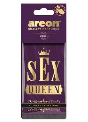 Освежитель сухой лист - "areon" - sex - queen (королевая) (10шт/уп)