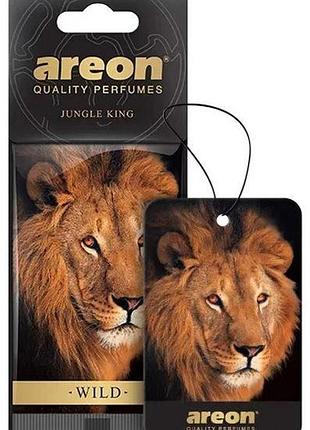 Освежитель сухой лист - "areon" - wild - jungle king (король джунглей) 10шт/уп)