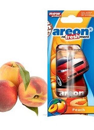 Освежитель жидкий 8,5ml - "areon" - fresh (машинки) - peach (персик) (24шт/уп)