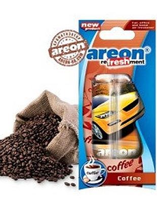 Освежитель жидкий 8,5ml - "areon" - fresh (машинки) - coffee (кофе) (24шт/уп)