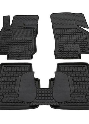 Килимки салона skoda octavia a7 2013- "avto-gumm" (11385)
