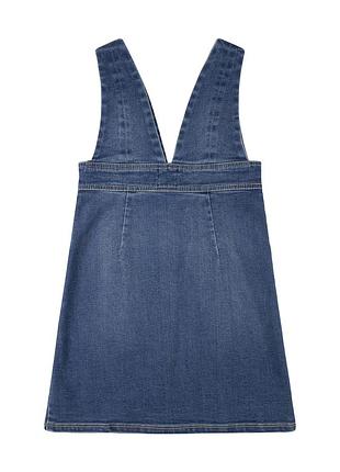 Джинсове дитяче плаття-сарафан levi's 2