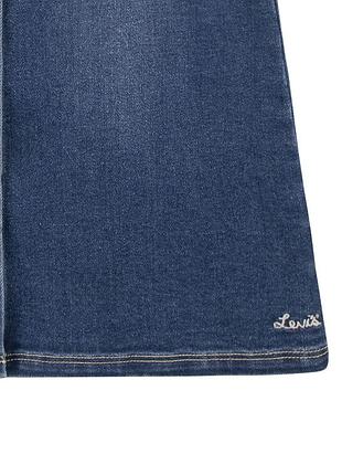 Джинсове дитяче плаття-сарафан levi's 4