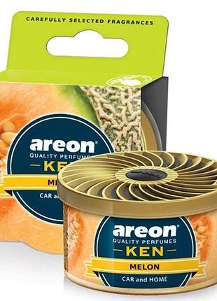 Освежитель сухой консерва 35gr - "areon" - ken - melon (диня) (12шт/уп)