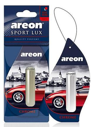 Освежитель жидкий 5ml - "areon" - sport lux - chrome (хром) (24шт/уп)