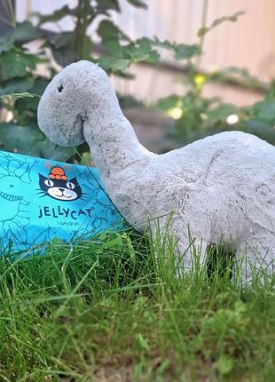 М'яка іграшка jellycat fossilly brontosaurus.