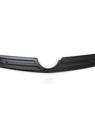 Зимова накладка на opel vivaro 2006-2014 глянець решітка (коротка до хрому) "fly"