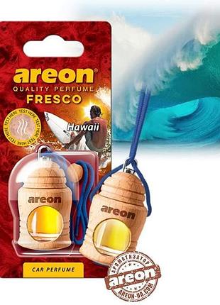 Освежитель жидкая бочка 4ml - "areon" - fresco - hawaii (гавайи) (12шт/уп)
