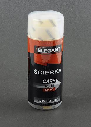 Салфетка в тубе малая pva из искусственной замши 43*32см "elegant" el100 163 (100шт/ящ)