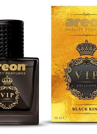 Освежитель спрей 50ml - "areon" - perfume vip - black king (черный король) стекло (6шт/уп)