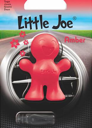 Освежитель на обдув "маленький джо" янтарь (amber red) "little joe" lj001
