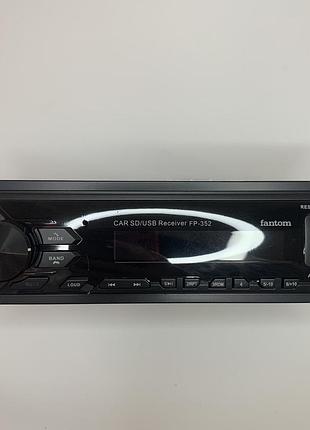 Автомагнітола fantom fp-352 (multicolor)/usb/sd/підсил. кач.звука/bluetooth/4x50w
