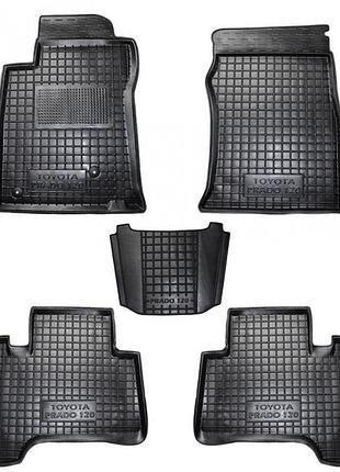 Килимки салона toyota land cruiser 120 02 - 5шт "avto-gumm" 11309