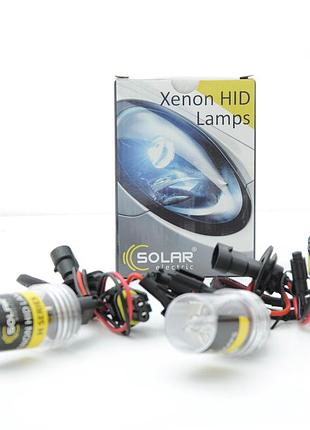 Лампа ксенон hb3 6000k 35w "solar" 9560 (2шт.)