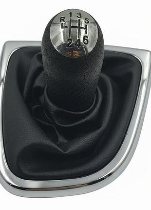Ручка кпп з чохлом renault clio mk4 (6 speed) chrome fxrnt-32