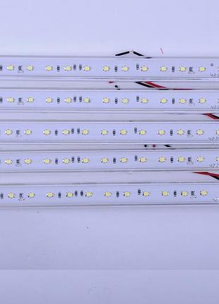 Габарит - білий - 204х20мм - 12/24v led 15 діод - "thoc auto" тн-1510 (5шт)