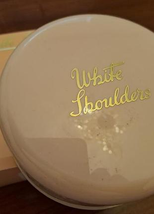 Пудра для тела white shoulders.