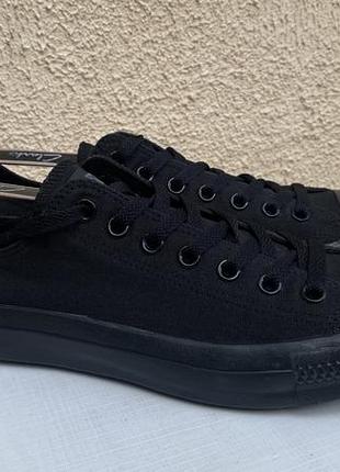 Converse чоловічі текстильні кеди чорні оригінал 44.5 45 розмір