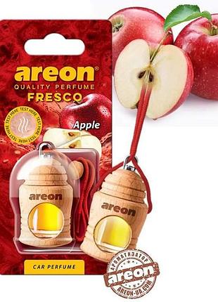 Освежитель жидкая бочка 4ml - "areon" - fresco - apple (красное яблоко) (12шт/уп)