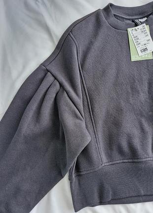 Укороченный свитшот h&amp;m 2
