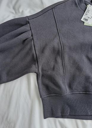 Укороченный свитшот h&amp;m 4