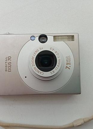 Цифровой фотоаппарат canon digital ixus 70