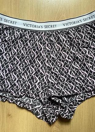 Жіночі шорти для сну з натуральної тканини розмір м victoria’s secret