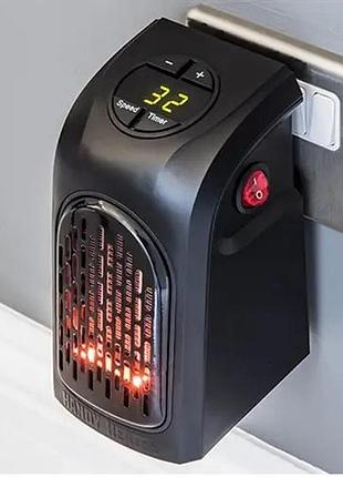 Теплоелектро-вентилятор 220v 400w "handy heater" площа=23 m^2+таймер
