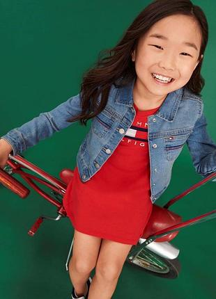 Платье детское tommy hilfiger с логотипом