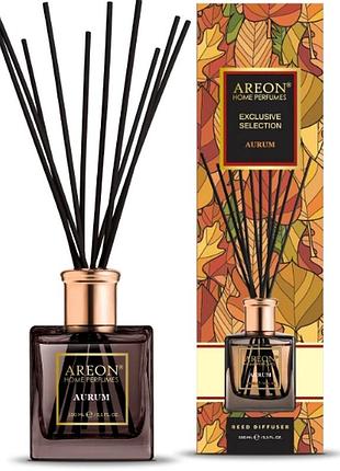 Ароматизатор 150ml - "areon" нome perfume exclusive selection aurum (золото)