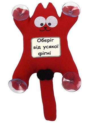 Игрушка на присоске "кот саймон" предохранитель от всякой фигни