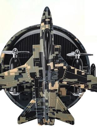 Ароматизатор на солнечной панели "летак-истребитель bushineco" xy-6 (одеколон)