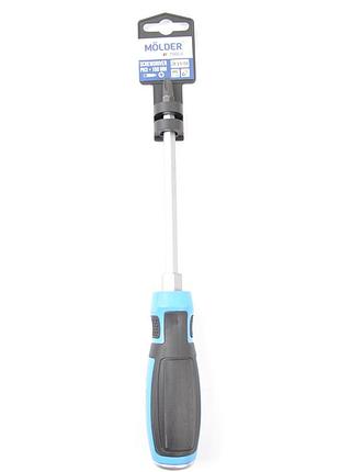 Отвертка ударная - крест 3*150 "molder" (мт33106) (6шт/уп)