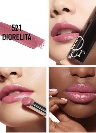 Помада dior addict 521 diorelita