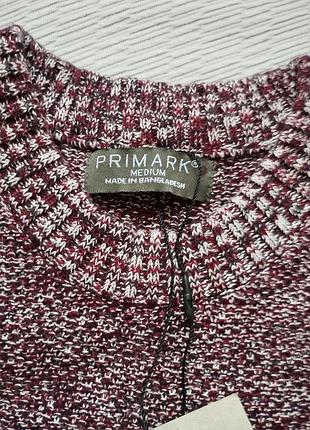 Суперовый хлопковый свитер primark 5