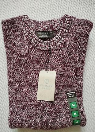 Суперовый хлопковый свитер primark 8