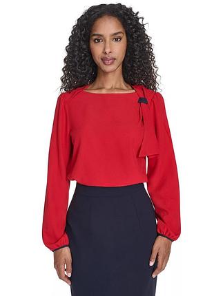Женская блуза tommy hilfiger с длинным рукавом