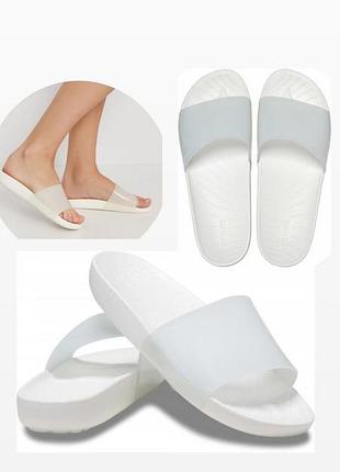 Жіночі шльопанці crocs splash glossy slide