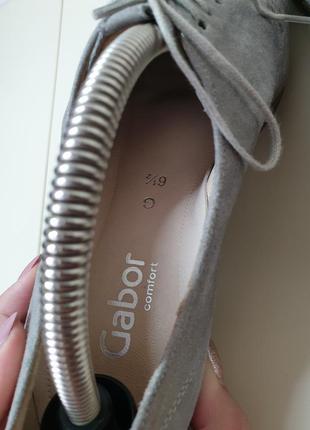 Туфли оксфорды gabor comfort 40 размер на шнурках5 фото