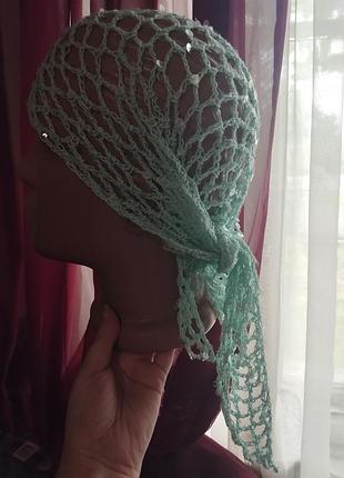 Косынка сетка,100%хлопок