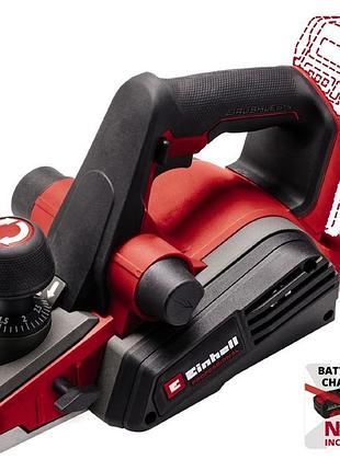 Рубанок аккумуляторный бесщеточный einhell professional tp-pl 18/3 li bl-solo (4345405) без акб и з/у