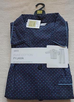 Піжама чоловіча marc marks spencer р l бавовна