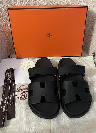 Шлёпанцы hermes chypre 38 новые
