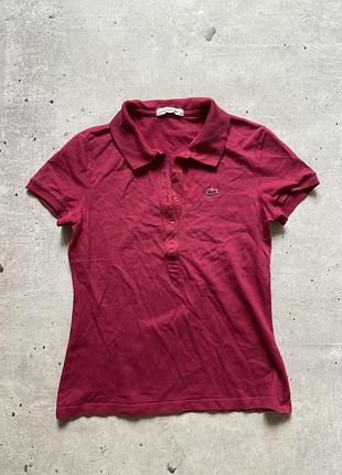 Жіноче поло футболка lacoste