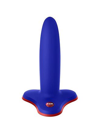 Фаллоимитатор fun factory limba flex s, синий, гибкий, с эффектом памяти, подходит для точки g 3