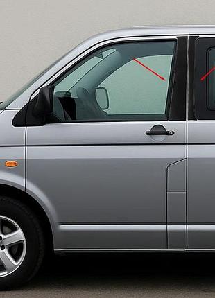 Накладки на дверні стійки eurocap для volkswagen t5 transporter 2003-2010 рр