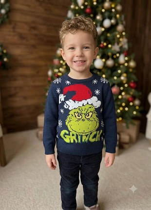 Светр для хлопчика "the grinch"
